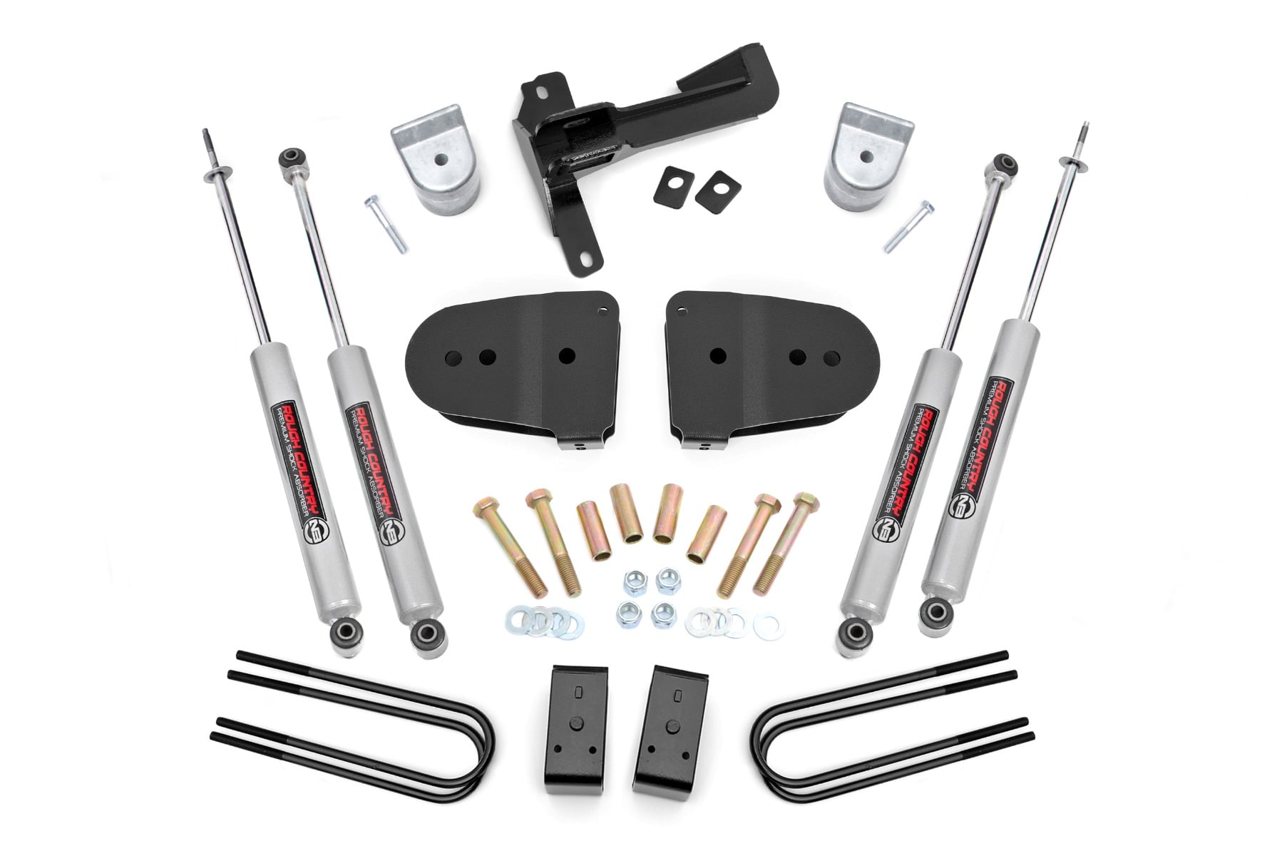Rough Country 3 Inch Lift Kit Ford F-250/F-350 Super Duty 4WD (2023-2026)