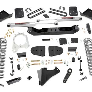 Rough Country 6 Inch Lift Kit Diesel No OVLD Ford F-250/F-350 Super Duty 4WD (23-26)