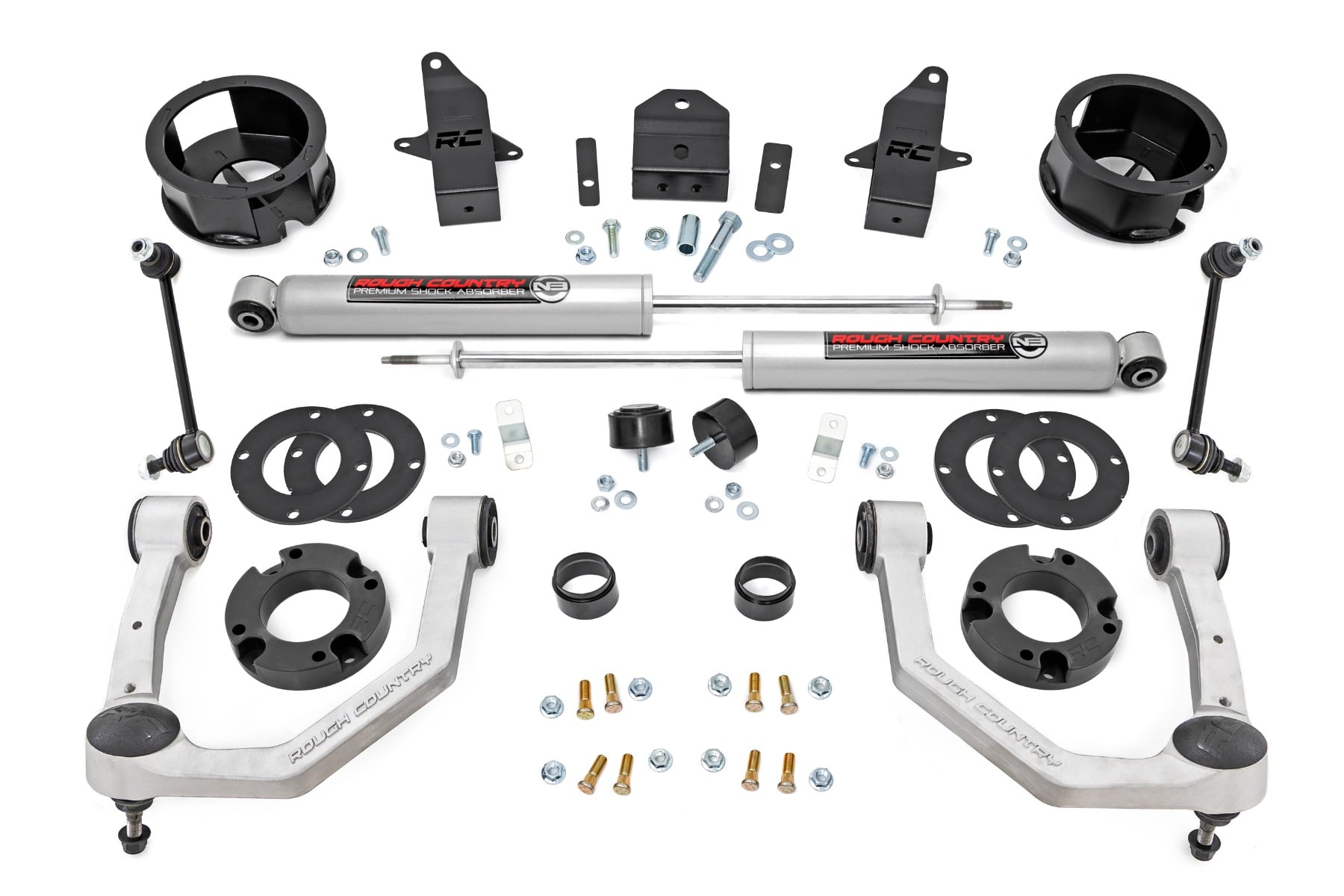 Rough Country 3.5 Inch Lift Kit N3 Toyota Land Cruiser 4WD (2024-2026)