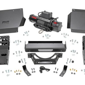 Rough Country FXS Hidden Winch Mount PRO9500S Toyota Tacoma 4WD (2024-2026)