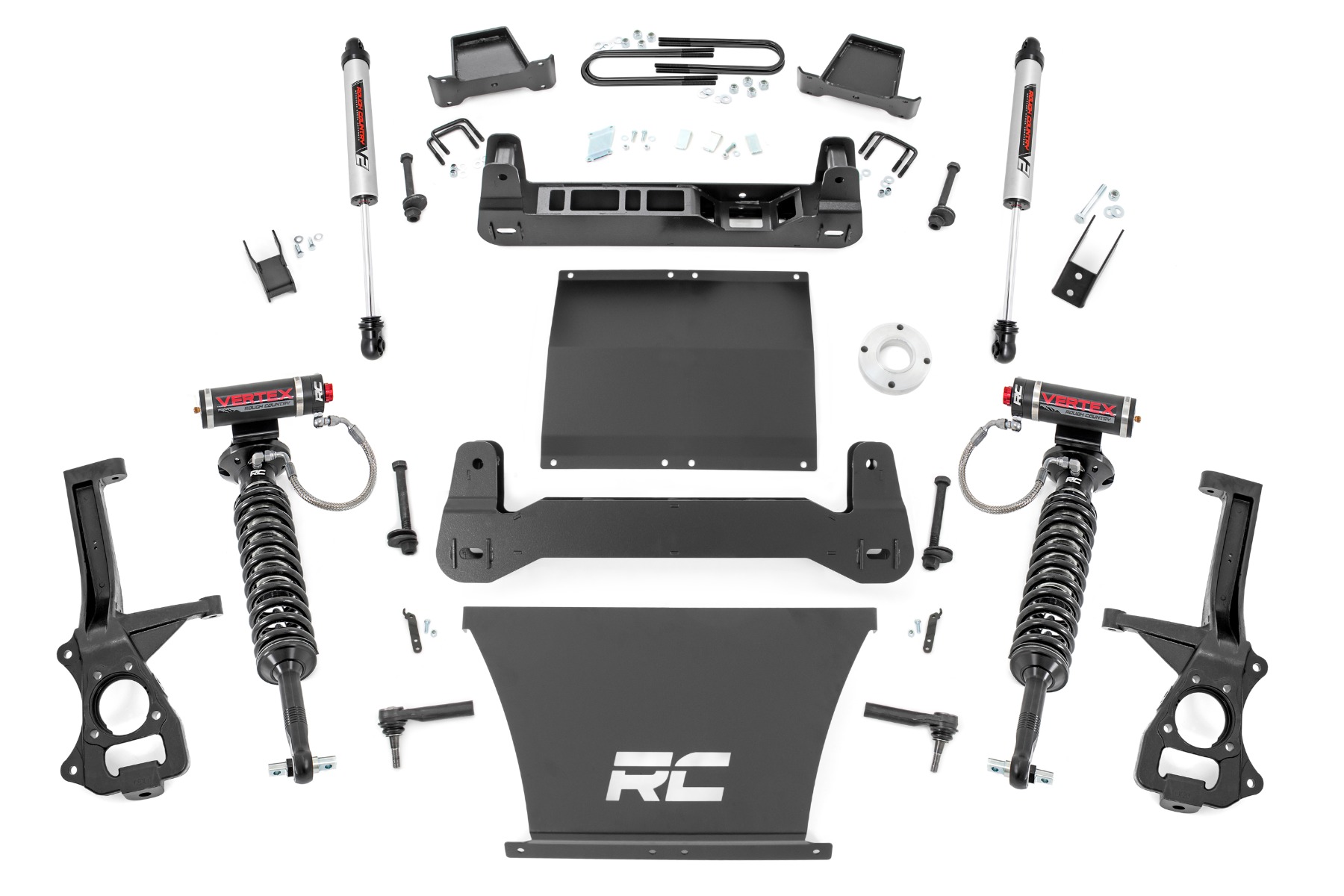 Rough Country 6 Inch Lift Kit Vertex/V2 Chevy Silverado 1500 2WD (2025-2026)