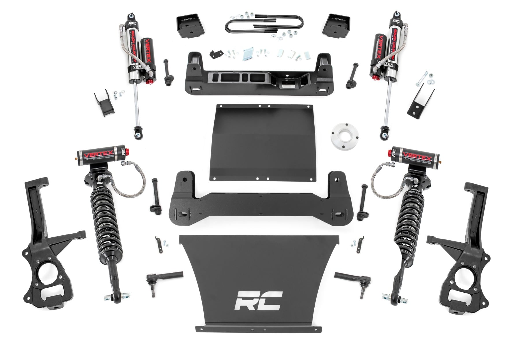 Rough Country 6 Inch Lift Kit Mono Leaf Rear Vertex GMC Sierra 1500 2WD (2025-2026)