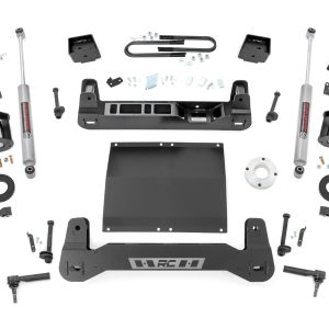 Rough Country 6 Inch Lift Kit Mono Leaf Rear Diesel GMC Sierra 1500 2WD (2025-2026)