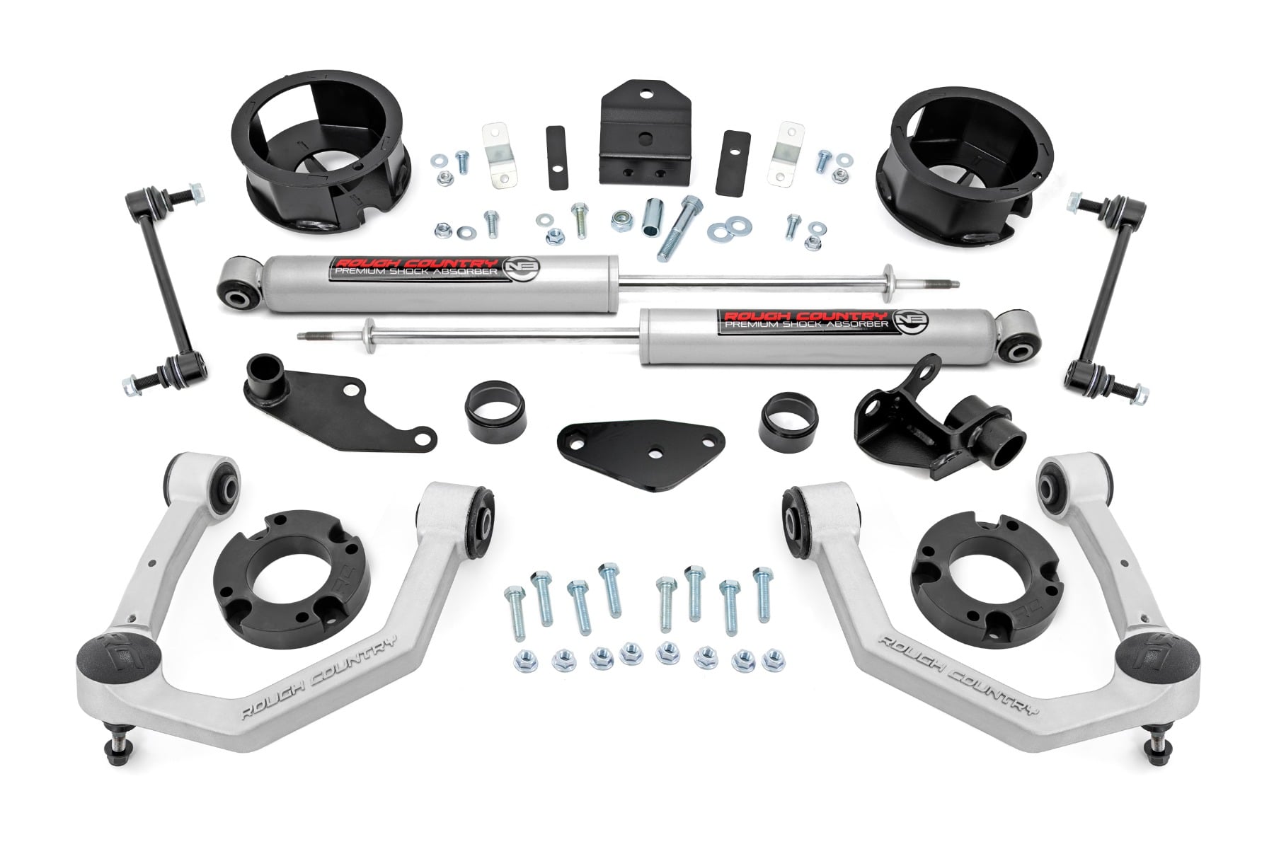 Rough Country 3.5 Inch Lift Kit Toyota 4Runner 4WD (2025-2026)