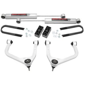 Rough Country 3.5 Inch Lift Kit N3 Struts Chevy Silverado 1500 2WD/4WD (2025-2026)