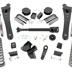 Rough Country 5 Inch Lift Kit Fr D/S 10 Bolt T-Case Ram 3500 4WD (2025-2026)