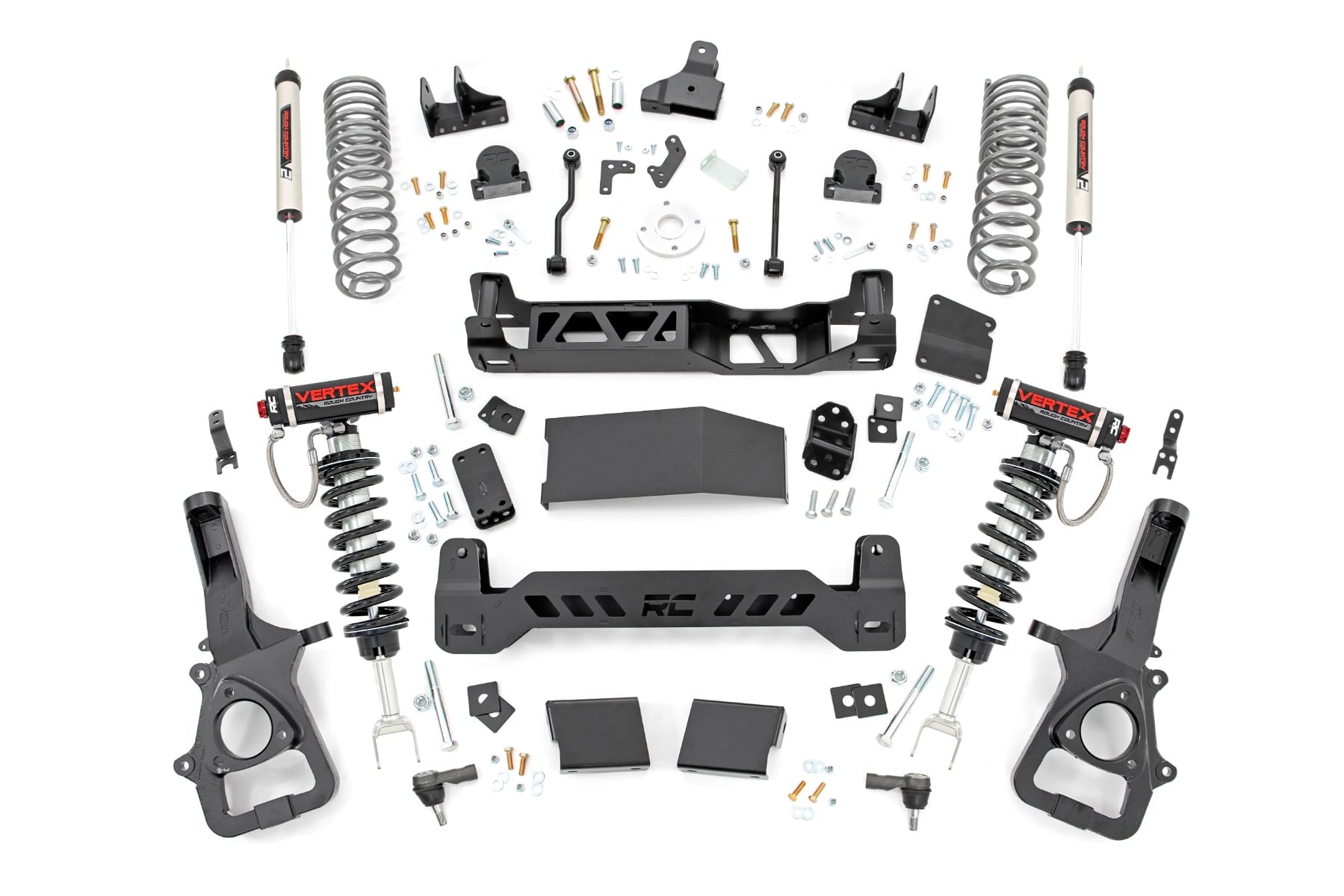Rough Country 6 Inch Lift Kit 22XL Vertex/V2 Rear Coils Ram 1500 4WD (2025-2026)