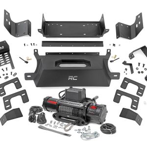 Rough Country Hidden Winch Mount 9500S Ford Bronco 4WD (2021-2026)