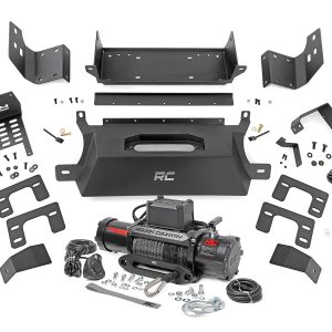 Rough Country Hidden Winch Mount 12000S Ford Bronco 4WD (2021-2026)