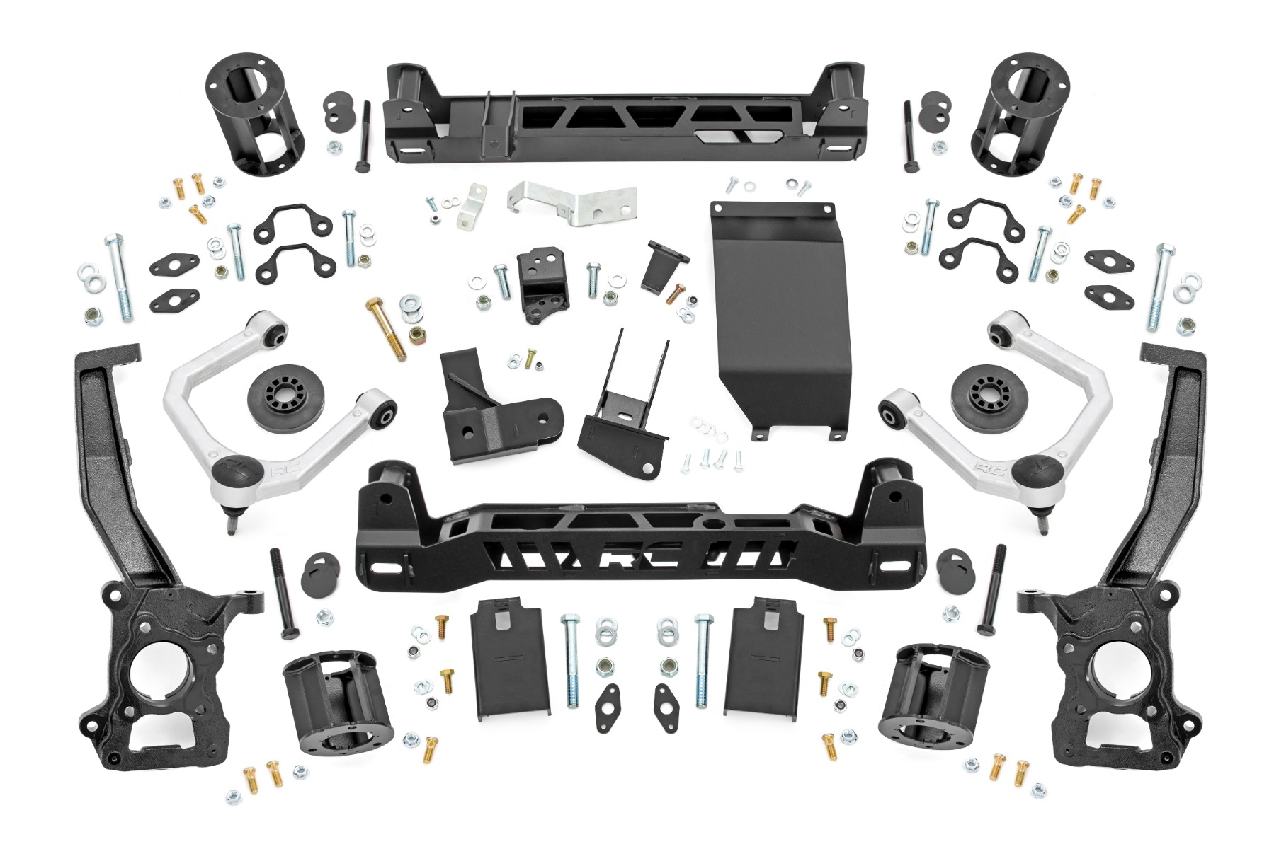 Rough Country 7 Inch Lift Kit 4-Door Base Ford Bronco 4WD (2021-2026)