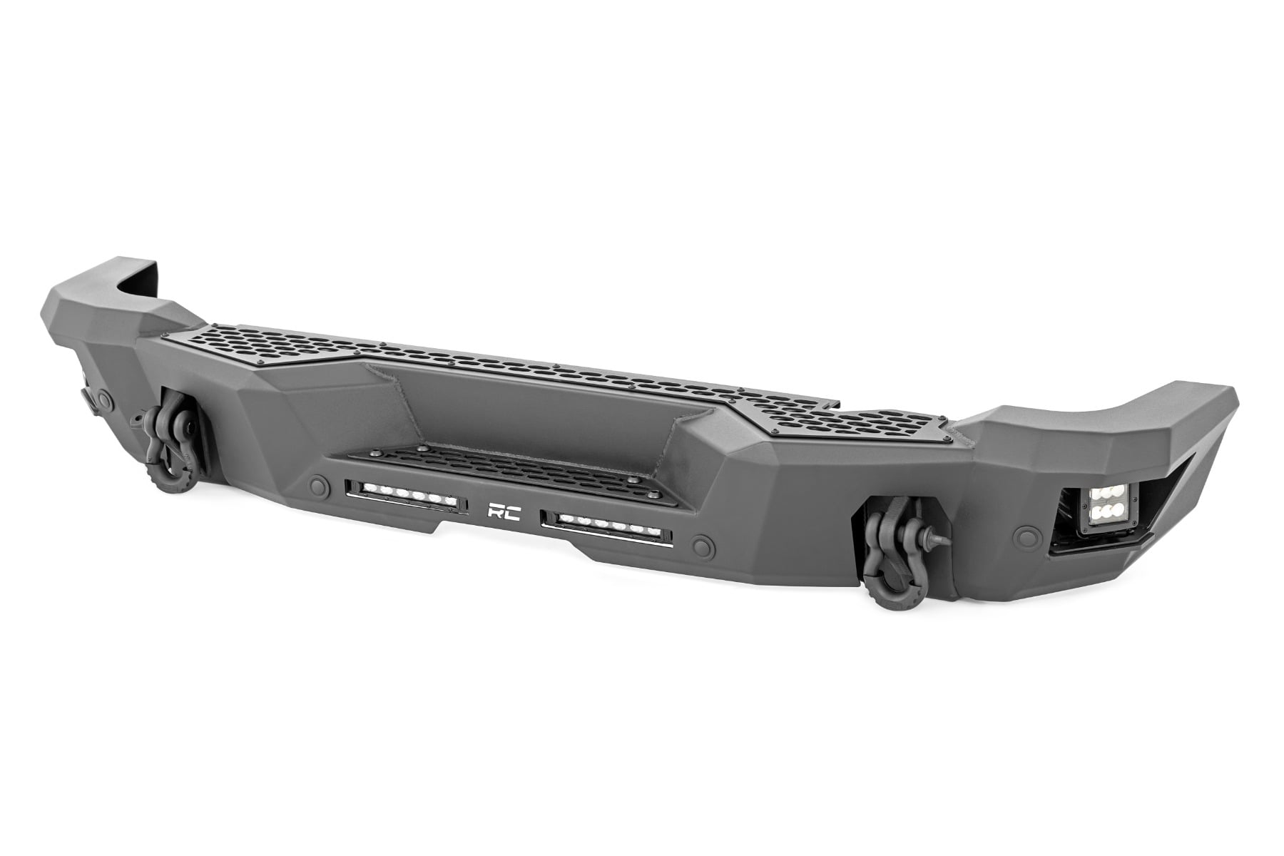 Rough Country Rear Bumper Black Series LED Flood Ford Bronco 4WD (2021-2026)