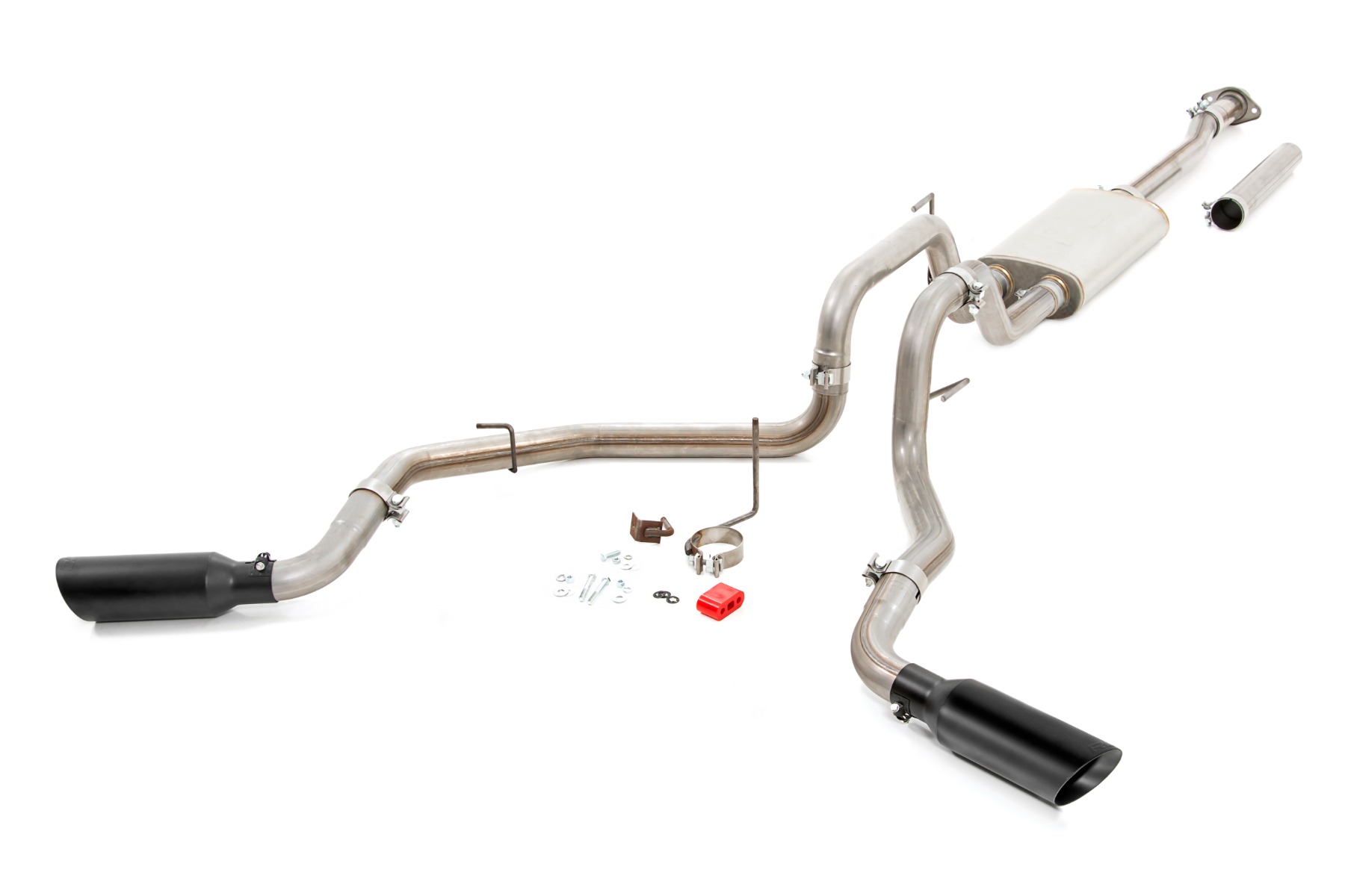 Rough Country Performance Cat-Back Exhaust Stainless 2.7/3.5/5.0L Ford F-150 (21-26)