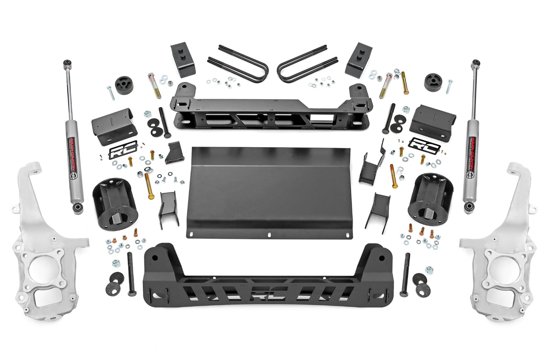 Rough Country 4 Inch Lift Kit Ford F-150 Tremor 4WD (2021-2026)