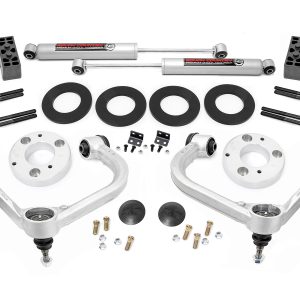 Rough Country 3 Inch Lift Kit Forged UCA Ford F-150 4WD (2021-2026)