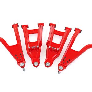 Rough Country Red Aluminum Control Arms 2″ Forward Offset Polaris Ranger XP 1000