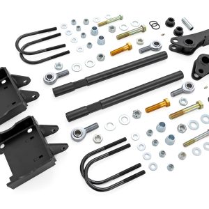 Rough Country Traction Bar Kit 2-5 Inch Lowering Kit Ford F-150 (2021-2025)