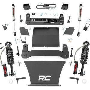 Rough Country 6 Inch Lift Kit Mono Leaf Rear Vertex/V2 Chevy Silverado 1500 (25-26)
