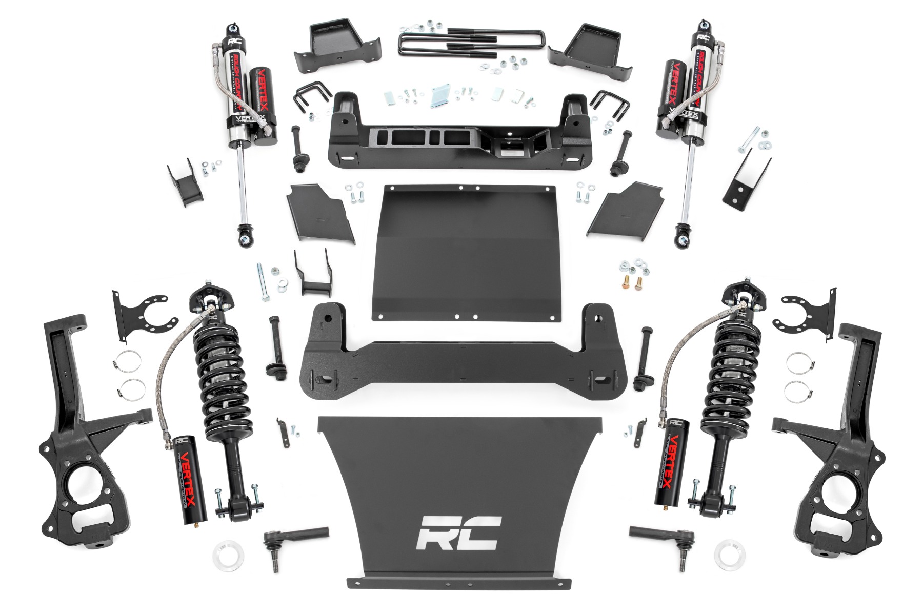 Rough Country 6 Inch Lift Kit Vertex Chevy Silverado 1500 4WD (2019-2024)