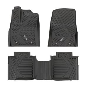 Rough Country Flex-Fit Floor Mats FR & RR CrewMax Toyota Tundra 2WD/4WD (2022-2026)