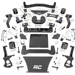 Rough Country 6 Inch Lift Kit Magnetic Ride Control GMC Yukon XL 1500 4WD (2021-2026)