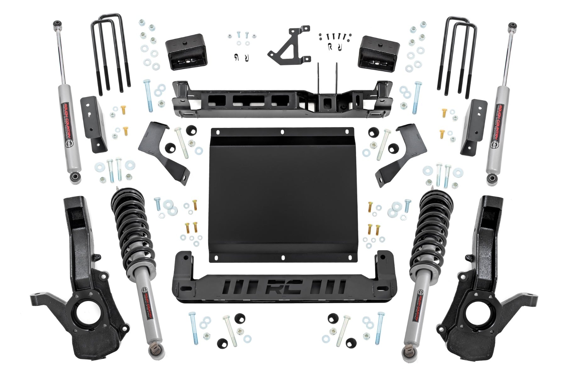 Rough Country 4 Inch Lift Kit N3 Struts Chevy/GMC Canyon/Colorado 4WD (2023-2026)