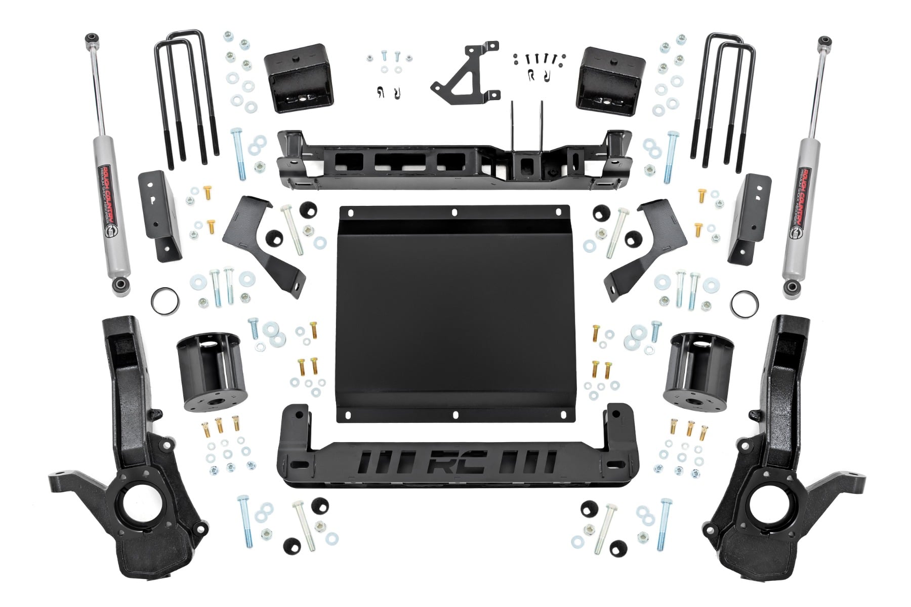 Rough Country 6 Inch Lift Kit N3 Shocks Chevy/GMC Canyon/Colorado 4WD (2023-2026)
