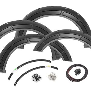 Rough Country Defender Fender Flares UM Agate Black Ford F-250/F-350 Super Duty (23-26)