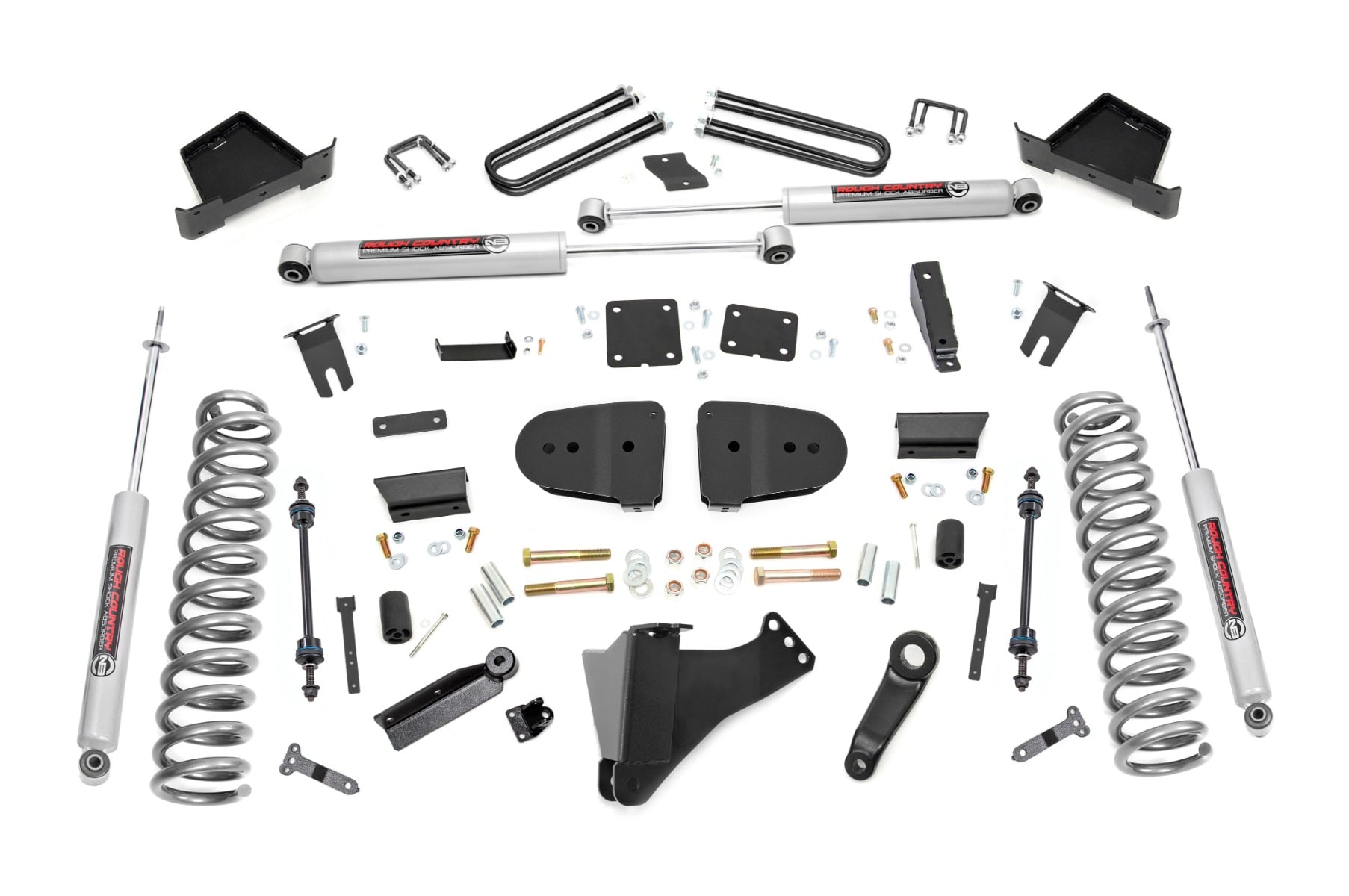 Rough Country 4.5 Inch Lift Kit N3 Diesel Ford F-250/F-350 Super Duty 4WD (2023-2026)