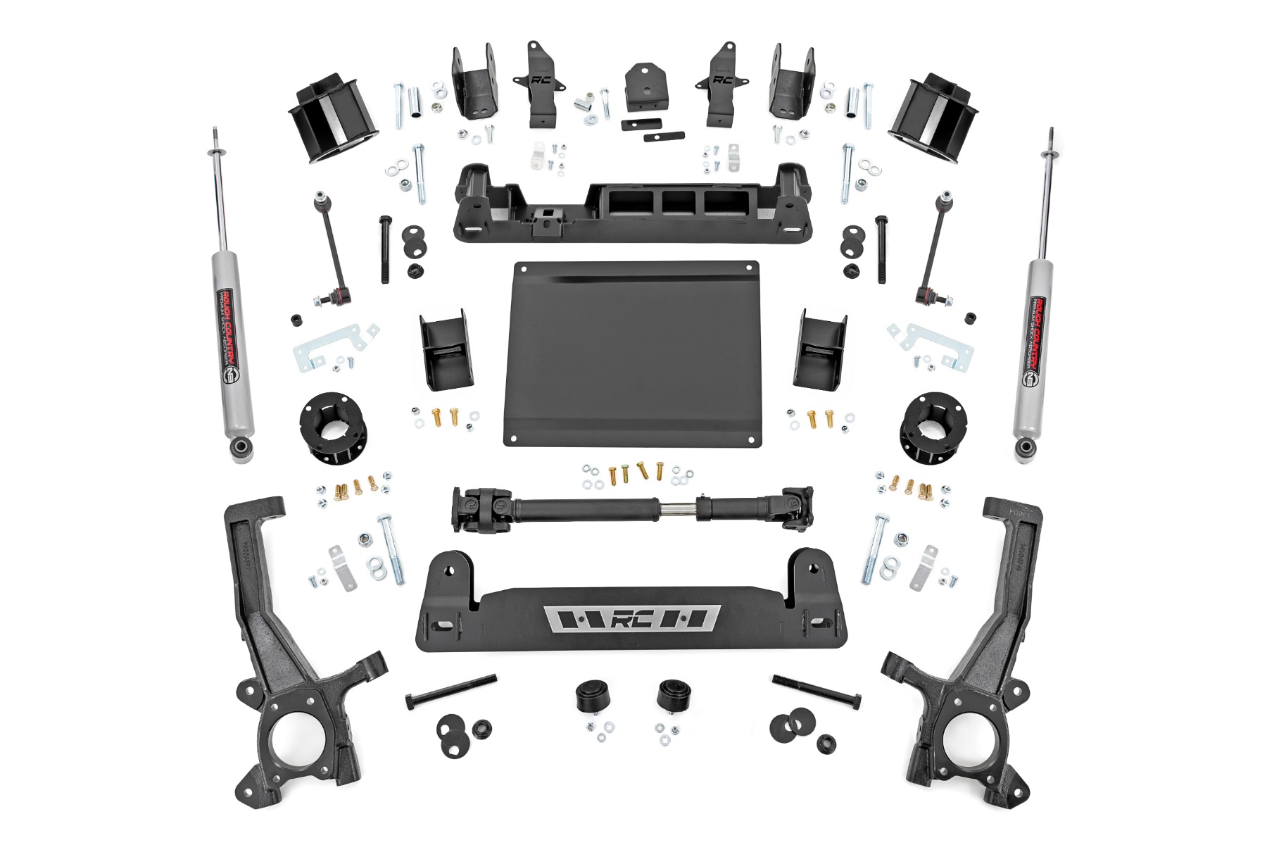 Rough Country 6 Inch Lift Kit Toyota Tacoma 4WD (2024-2026)