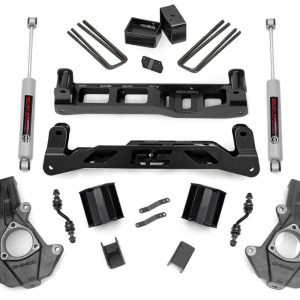 Rough Country 5 Inch Lift Kit Alum/Stamp Steel Chevy/GMC 1500 (14-18 & Classic)