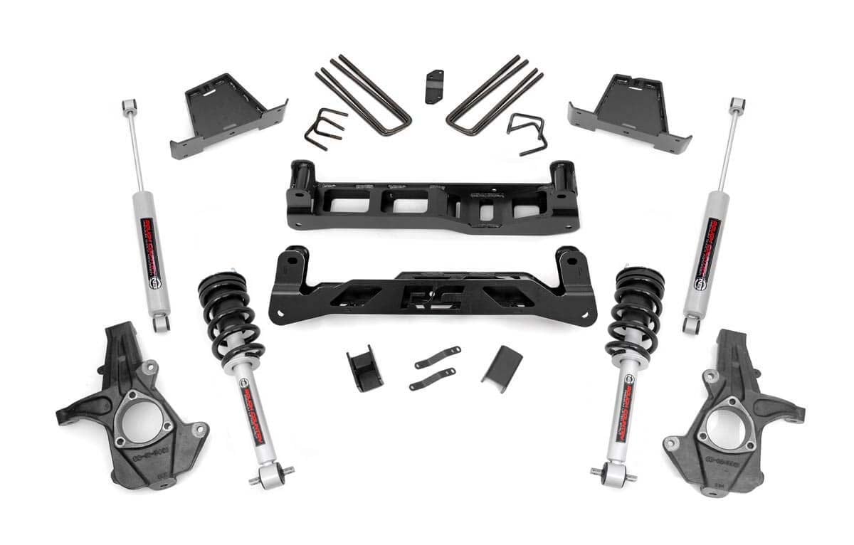 Rough Country 7.5 Inch Lift Kit N3 Struts Chevy/GMC 1500 2WD (07-13)