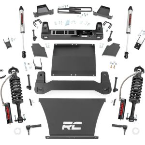 Rough Country 4 Inch Lift Kit AT4/Trailboss Vertex/V2 Chevy/GMC Sierra 1500 (19-24)/Silverado 1500 (19-24)