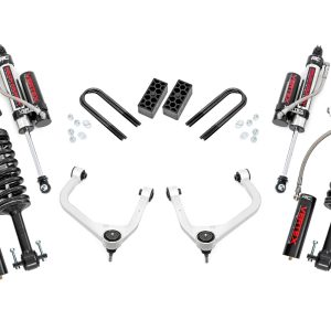Rough Country 3.5 Inch Lift Kit Vertex Rear Mono Leaf Chevy Silverado 1500 (25-26)
