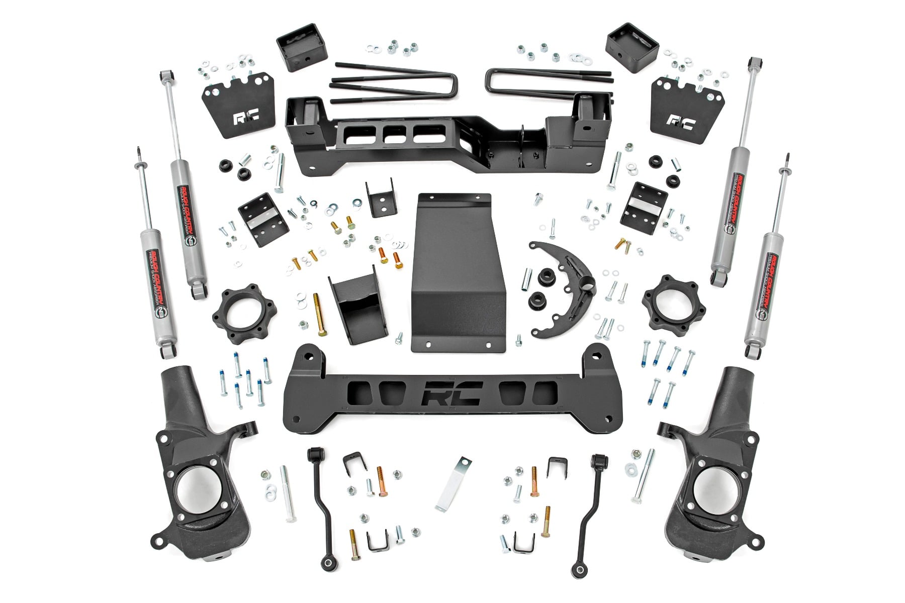Rough Country 6 Inch Lift Kit Chevy Silverado & GMC Sierra 2500HD 4WD (2001-2010)