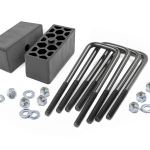Rough Country 2.5 Inch Block & U-Bolt Kit Chevy/GMC 1500 (99-25)
