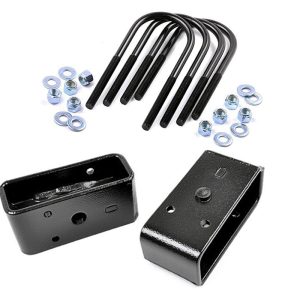 Rough Country 2 Inch Block & U-Bolt Kit Ford F-250 Super Duty 2WD/4WD (2011-2016)