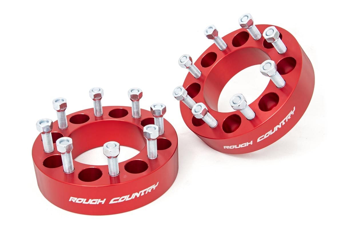 Rough Country 2 Inch Wheel Spacers 8x6.5 Red Ram 2500 (94-11)/3500 (2011)