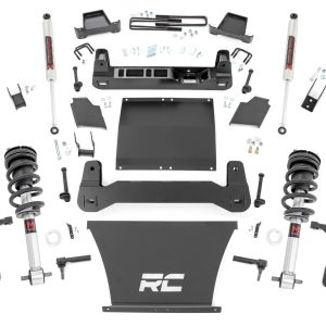 Rough Country 6 Inch Lift Kit M1 Struts/M1 Chevy Silverado 1500 4WD (2019-2024)