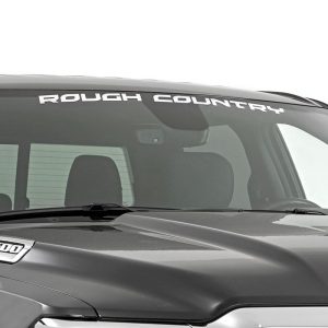 Rough Country Decal 3.6 Inch x 35 Inch White