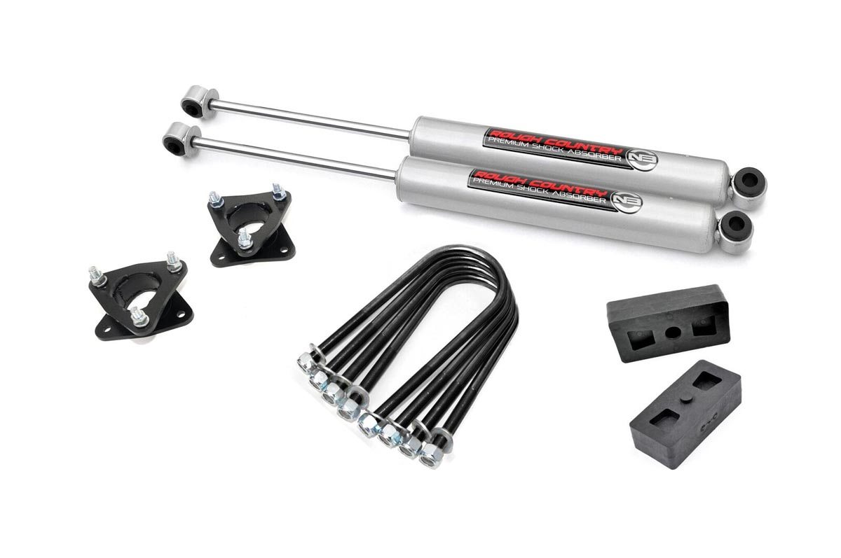 Rough Country 2.5 Inch Lift Kit Multiple Makes & Models (Dodge/Mitsubishi)