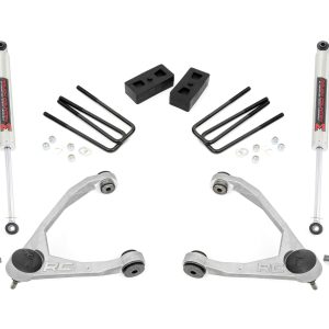 Rough Country 3.5 Inch Lift Kit Cast Steel M1 Strut Chevy/GMC 1500 (07-13)