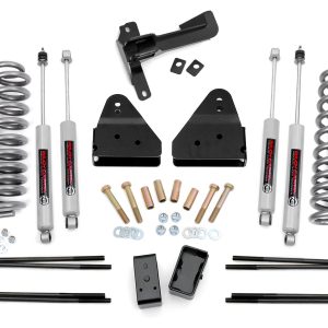 Rough Country 3 Inch Lift Kit FR Springs Ford F-250/F-350 Super Duty 4WD (2005-2007)