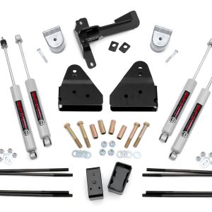 Rough Country 3 Inch Lift Kit FR Spacer Ford F-250/F-350 Super Duty 4WD (2005-2007)