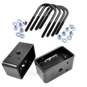Rough Country 3 Inch Block & U-Bolt Kit Ford Excursion/F-250 Super Duty/F-350 Super Duty