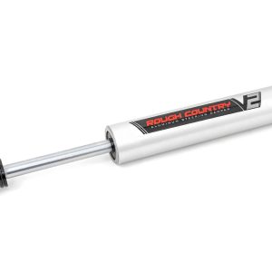 Rough Country V2 Steering Stabilizer Jeep Gladiator JT/Wrangler JL 4WD (2018-2026)