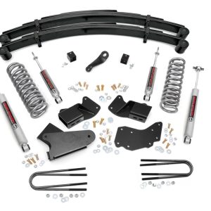 Rough Country 4 Inch Lift Kit Rear Springs Ford Ranger 4WD (1983-1997)