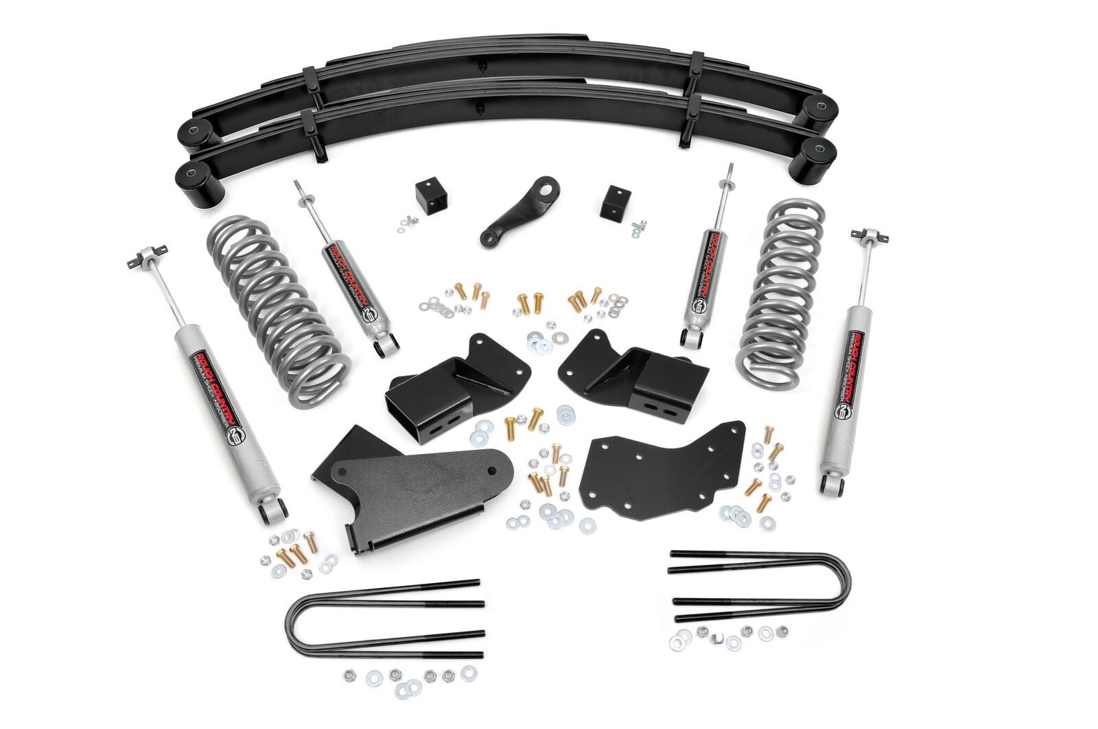 Rough Country 4 Inch Lift Kit Rear Springs Ford Ranger 4WD (1983-1997)