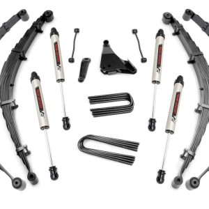 Rough Country 6 Inch Lift Kit Rear Springs V2 Ford F-250/F-350 Super Duty 4WD (1999)