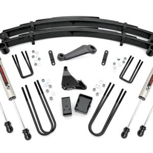 Rough Country 6 Inch Lift Kit Rear Blocks V2 Ford F-250/F-350 Super Duty 4WD (99-04)