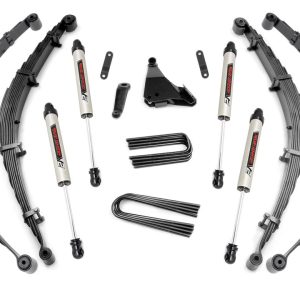 Rough Country 6 Inch Lift Kit Rear Springs V2 Ford F-250/F-350 Super Duty 4WD (99-04)